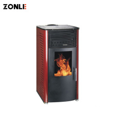 ZLG20 10KW Black Cast Iron Pellet Stove For Sale Portable Wood Pellet Stove